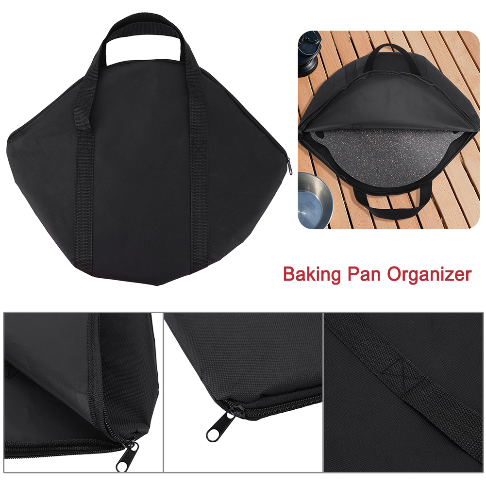 Baking Pan Storage Bag with Ha - Kitchen Baking Pan Organizer recension och pris