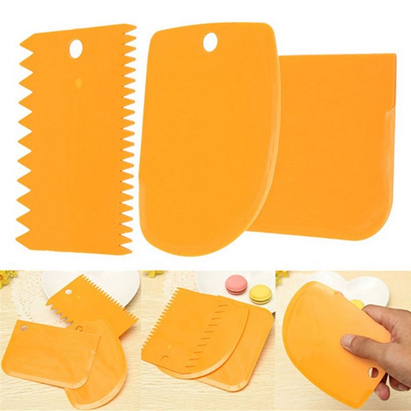 3Pcs/Set Cake Smoother Fondant - Fondant Smoother Set recension och pris