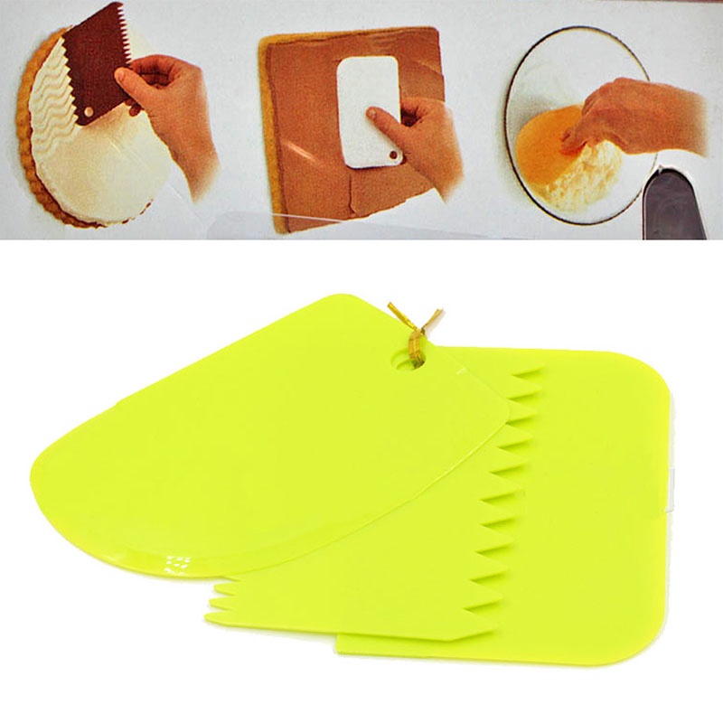 3Pcs/Set Cake Smoother Fondant - Fondant Smoother Set recension och pris