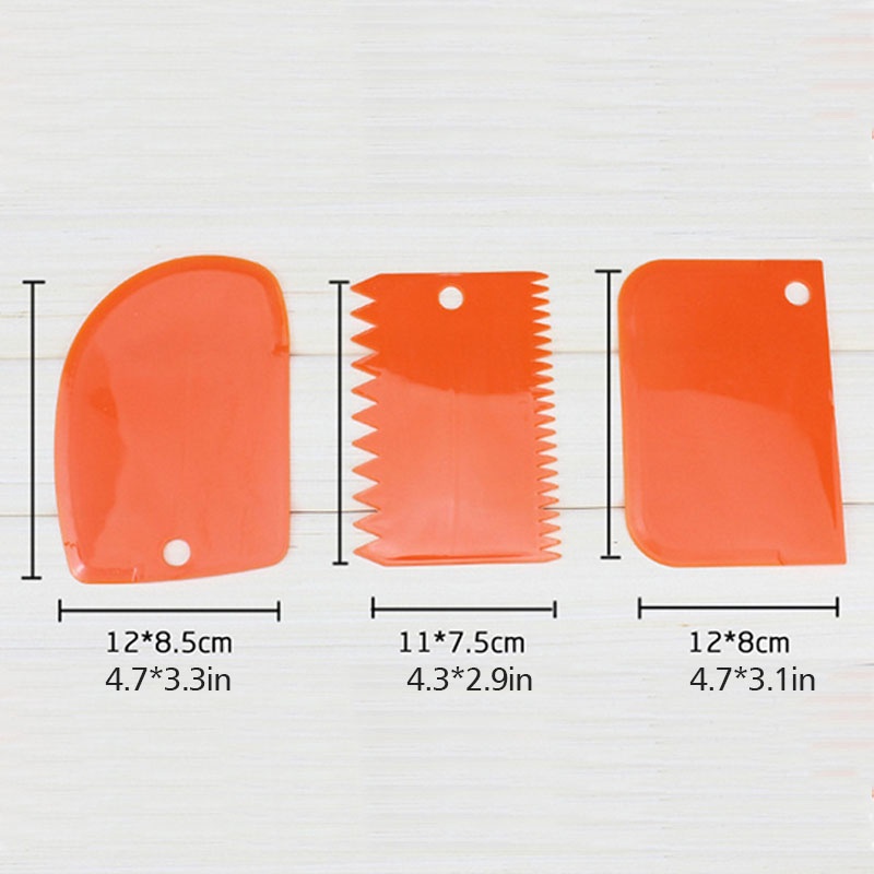 3Pcs/Set Cake Smoother Fondant - Fondant Smoother Set recension och pris