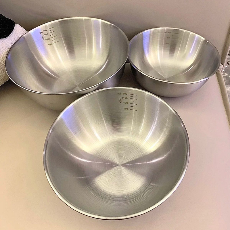 1PC Stainless Steel Bowl Set W - Kitchen Baking Essentials recension och pris