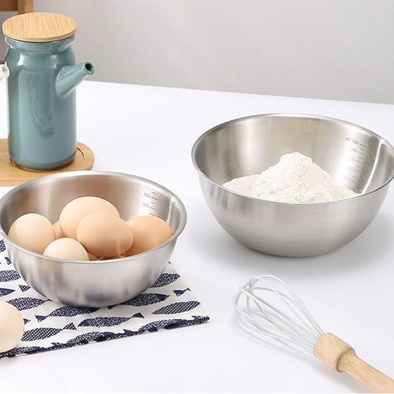 1PC Stainless Steel Bowl Set W - Kitchen Baking Essentials recension och pris