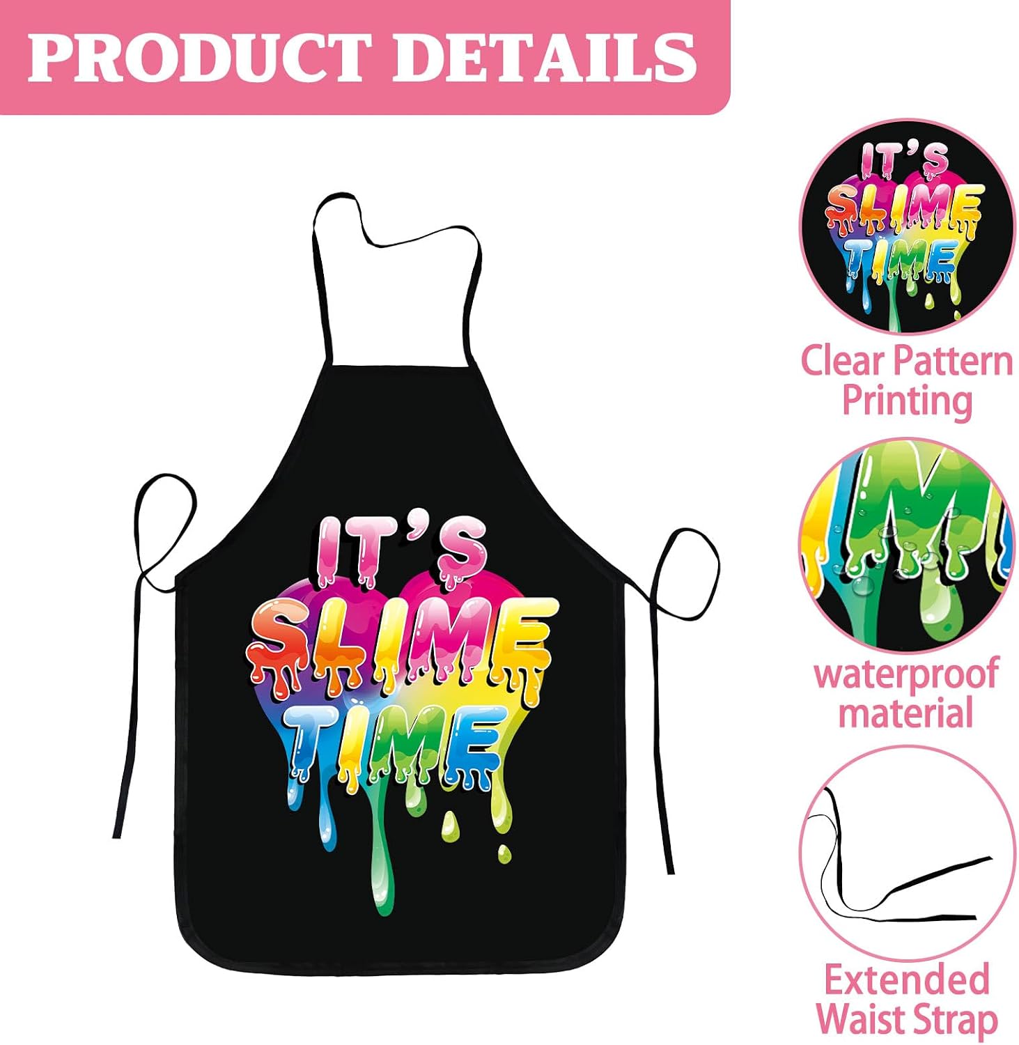Black Background It's Slime Ti - Kitchen Baking Background recension och pris
