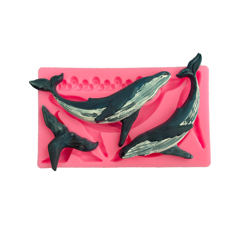 DIY Whale Silicone Mold Ocean  - Kitchen Baking Decor recension och pris