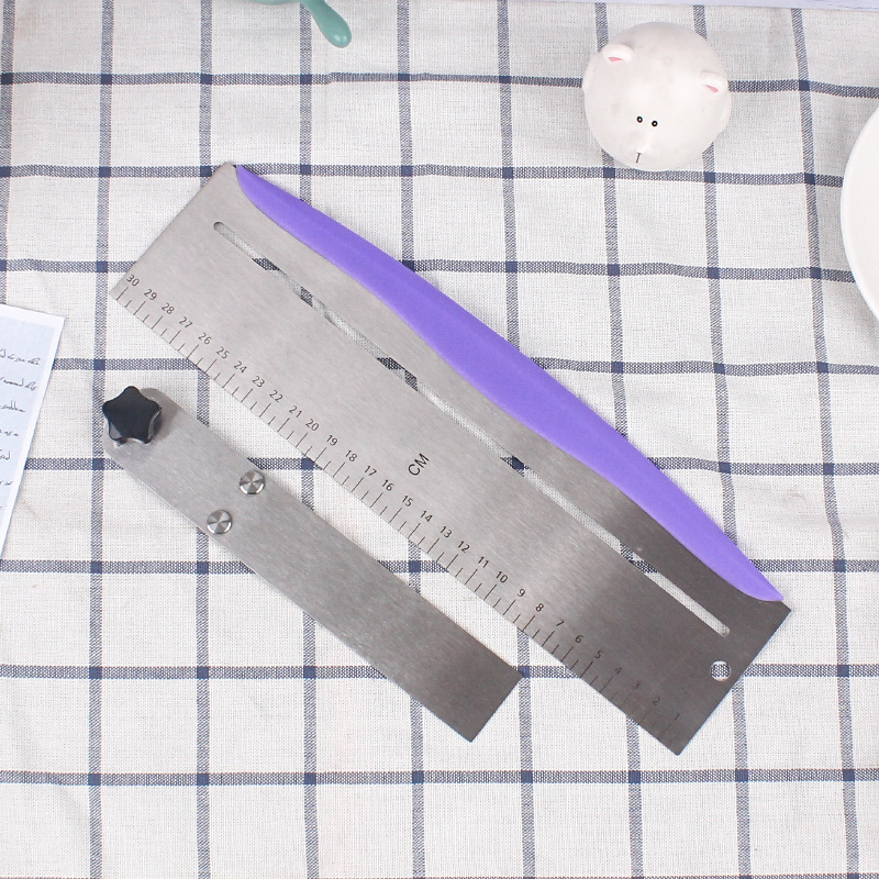 Stainless Steel Cake Scraper I - Kitchen Baking Corner recension och pris