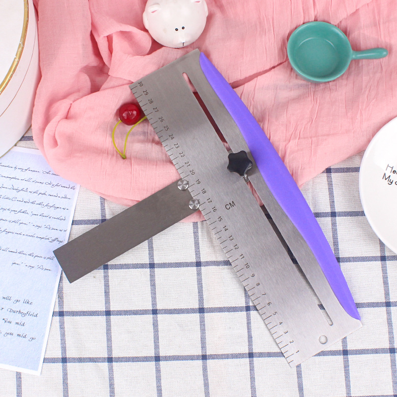 Stainless Steel Cake Scraper I - Kitchen Baking Corner recension och pris