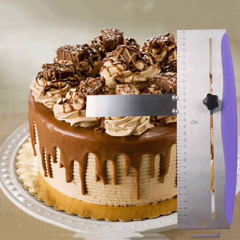 Stainless Steel Cake Scraper I - Kitchen Baking Corner recension och pris