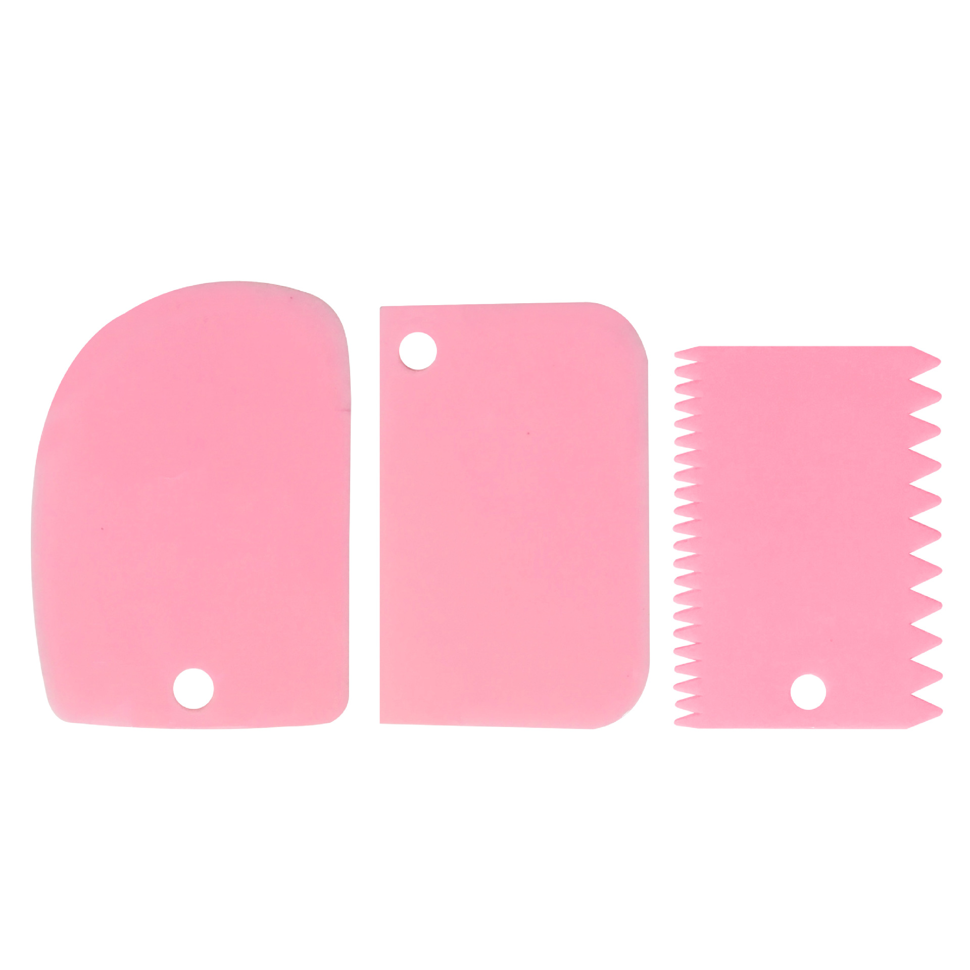 3PCS/Lot Cream Scraper Smoothe - Fondant Smoother Set recension och pris