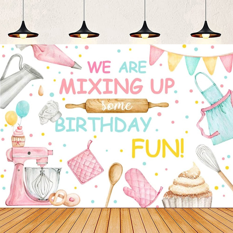Pink Baking Dessert Cooking Ha - Kitchen Baking Background recension och pris