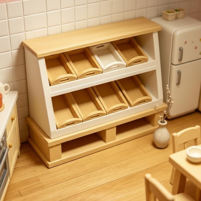 1Pcs 1 12 Dollhouse Cake Cabin - Kitchen Baking Rack recension och pris