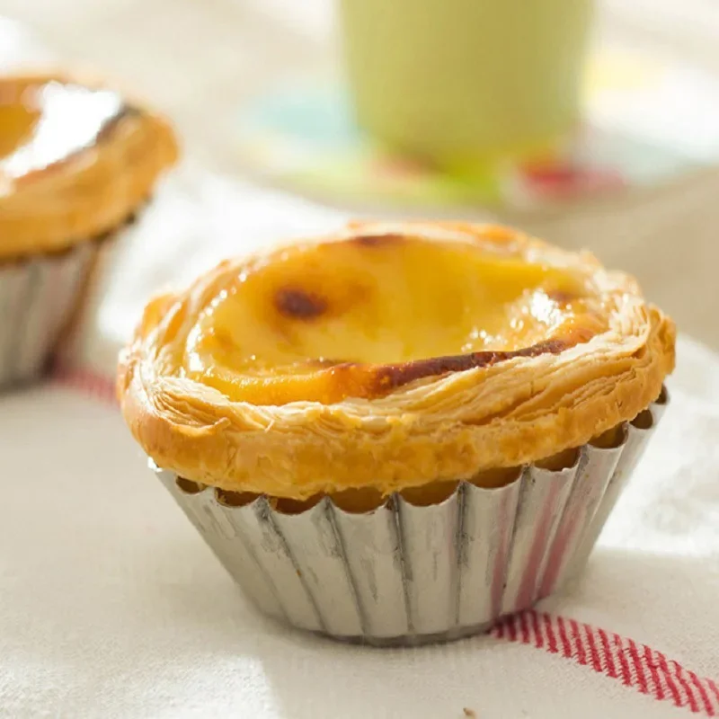 Aluminum 7cm Egg Tart Molds St - Kitchen Baking Tins recension och pris