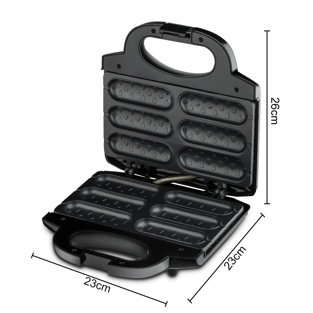 Electric Hot Dog Maker 6 Pan C - Kitchen Baking Machine recension och pris