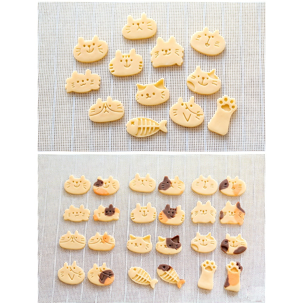 Cute Kitten DIY Stamp Cookie C - Kitchen Baking Store recension och pris