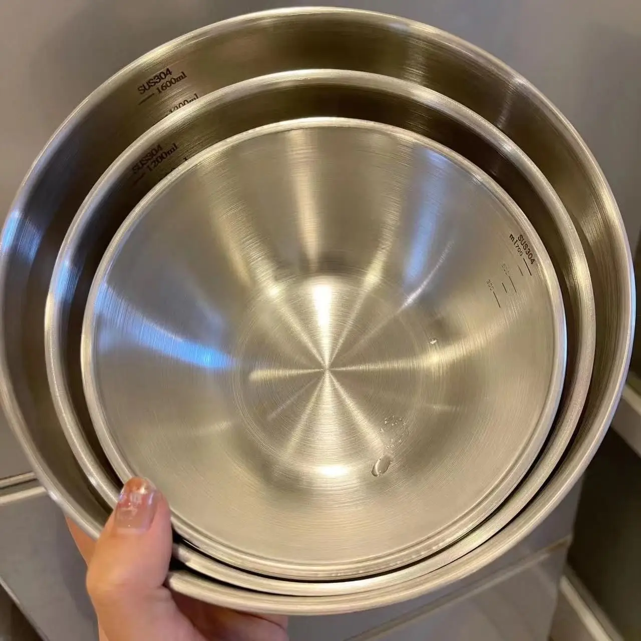 1-3 Stainless Steel Bowl Set w - Kitchen Baking Essentials recension och pris