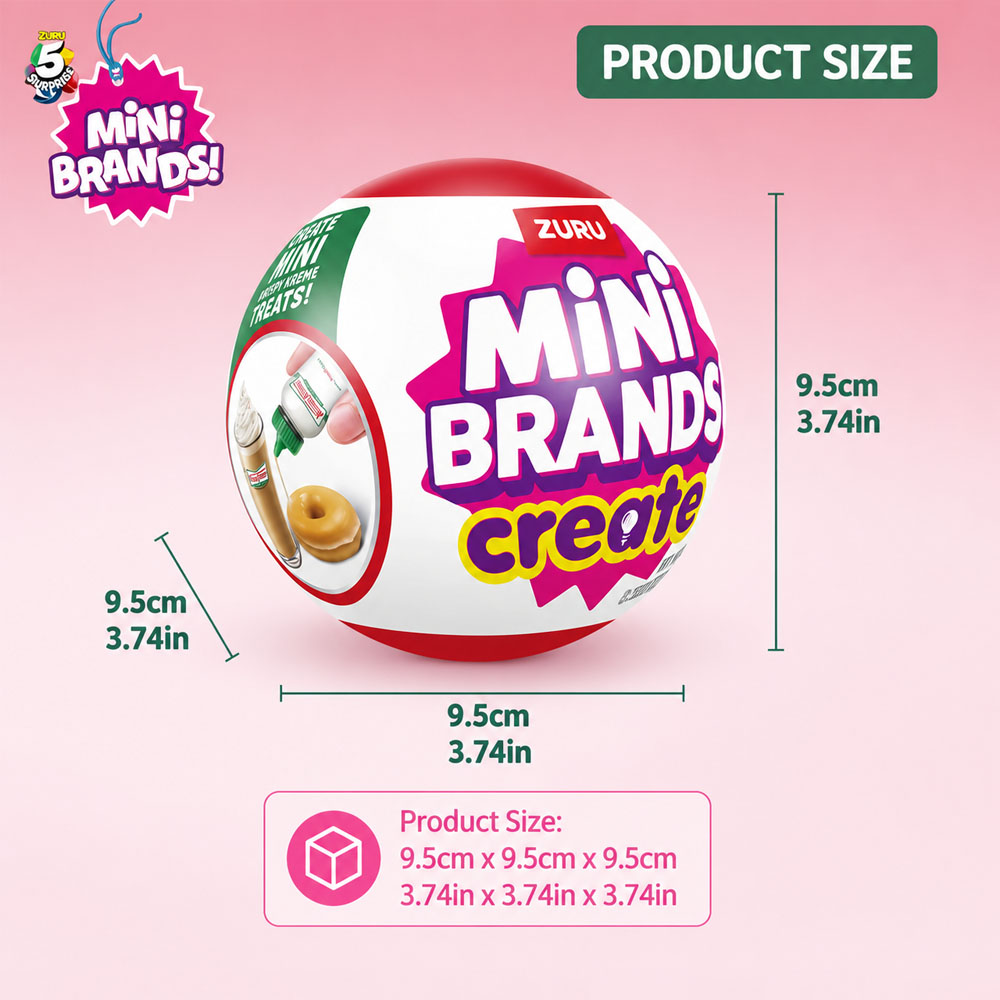 Zuru Mini Brands Krispy Kreme  - Miniature Baking Kitchen recension och pris