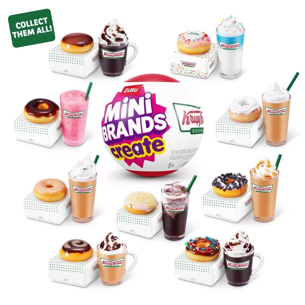 Zuru Mini Brands Krispy Kreme  - Miniature Baking Kitchen recension och pris