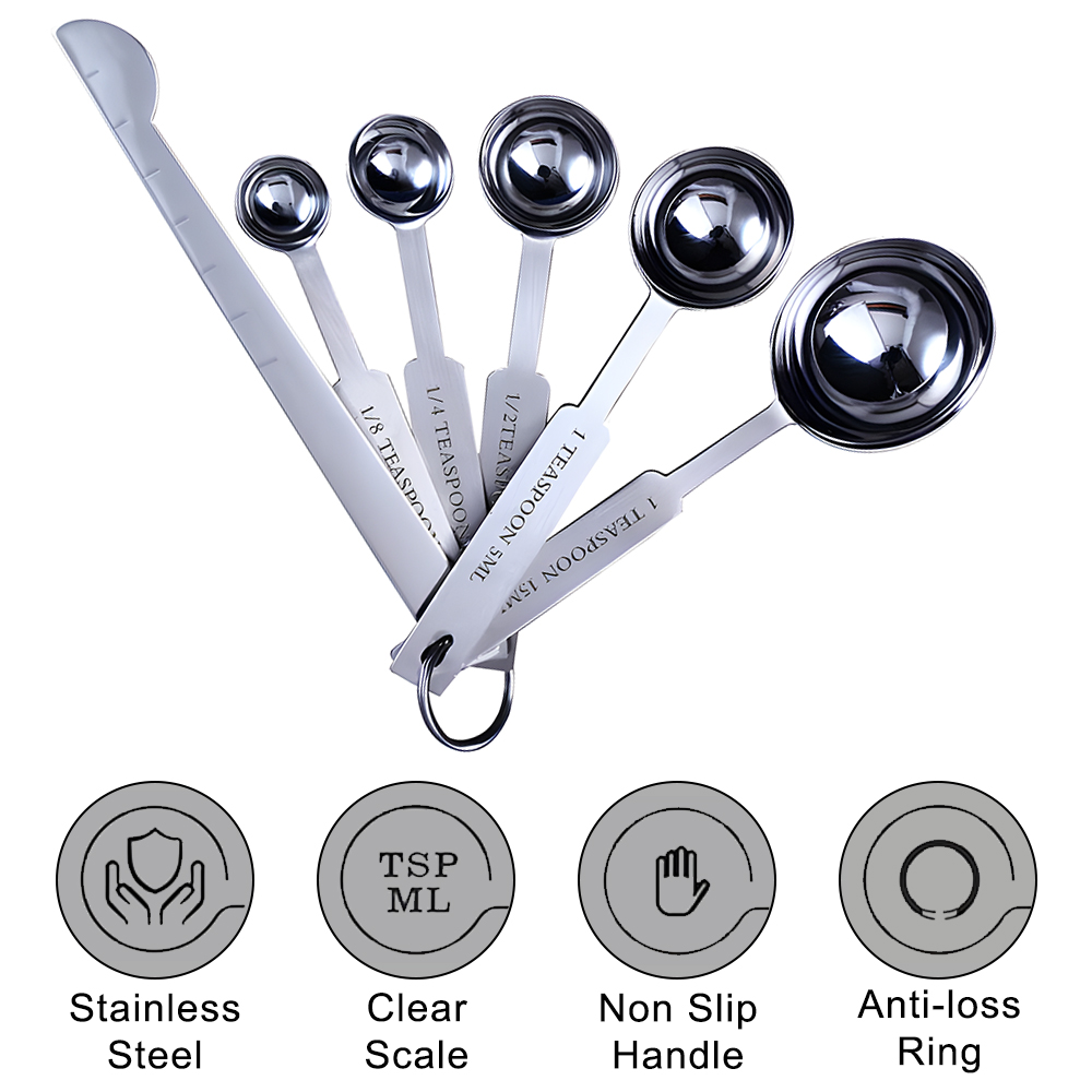 Stackable Measuring Cups and S - Kitchen Baking Store recension och pris