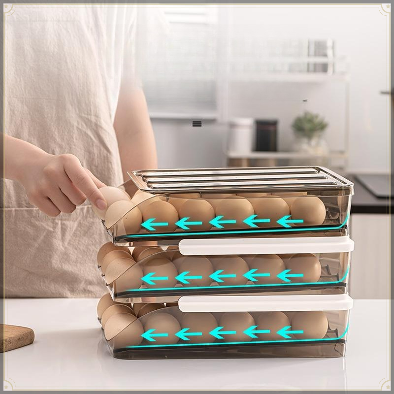 Rolling Egg Storage Box PET St - Kitchen Baking Tins recension och pris