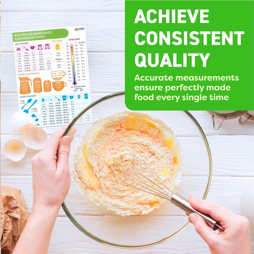 Kitchen Measurement Conversion - Kitchen Baking Essentials recension och pris