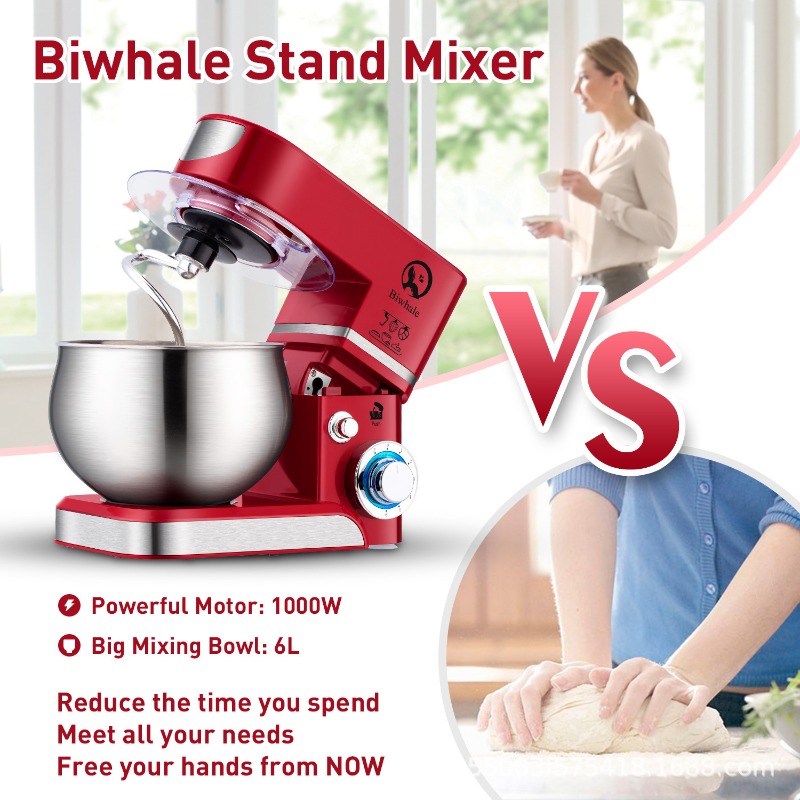 5L Stand Mixer – 3-in-1 Multif - Kitchen Baking Machine recension och pris