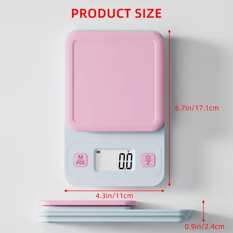 Kitchen Scale with Lcd Display - Kitchen Baking Essentials recension och pris